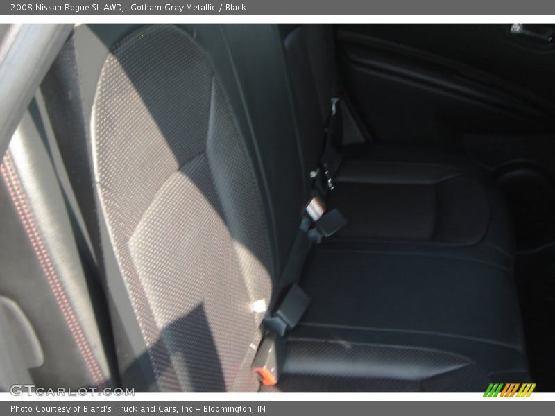 Gotham Gray Metallic / Black 2008 Nissan Rogue SL AWD