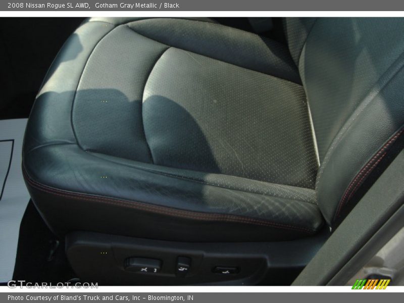 Gotham Gray Metallic / Black 2008 Nissan Rogue SL AWD