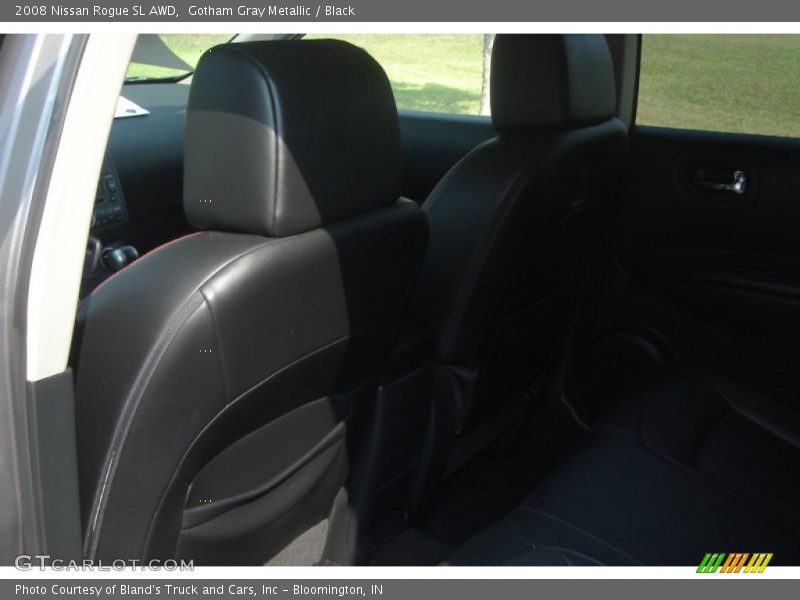 Gotham Gray Metallic / Black 2008 Nissan Rogue SL AWD