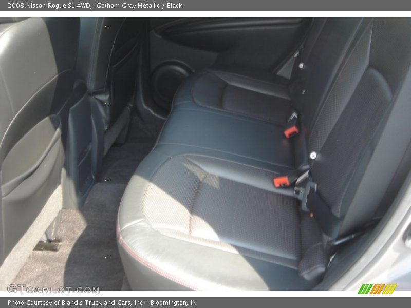 Gotham Gray Metallic / Black 2008 Nissan Rogue SL AWD