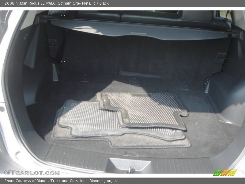 Gotham Gray Metallic / Black 2008 Nissan Rogue SL AWD