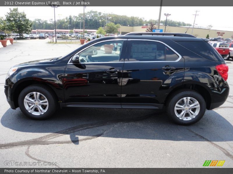Black / Jet Black 2012 Chevrolet Equinox LT AWD