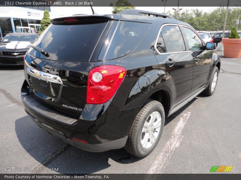 Black / Jet Black 2012 Chevrolet Equinox LT AWD