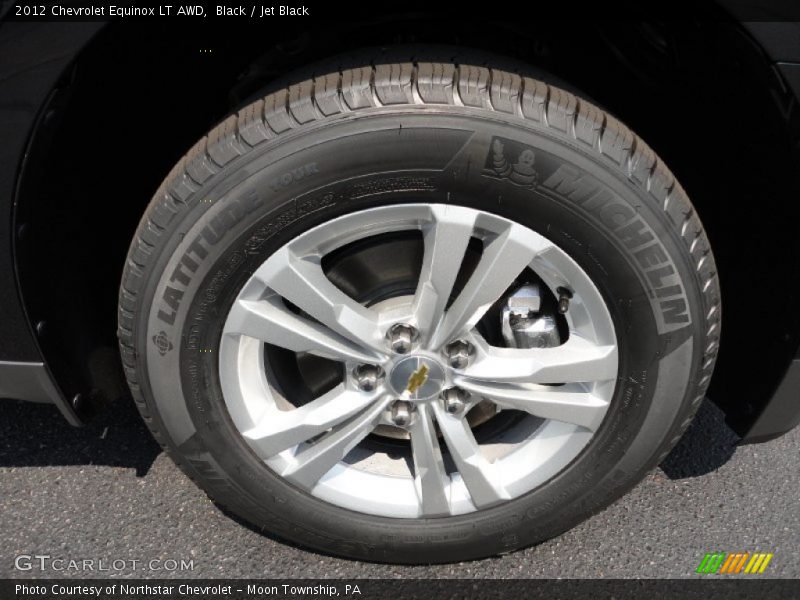 Black / Jet Black 2012 Chevrolet Equinox LT AWD