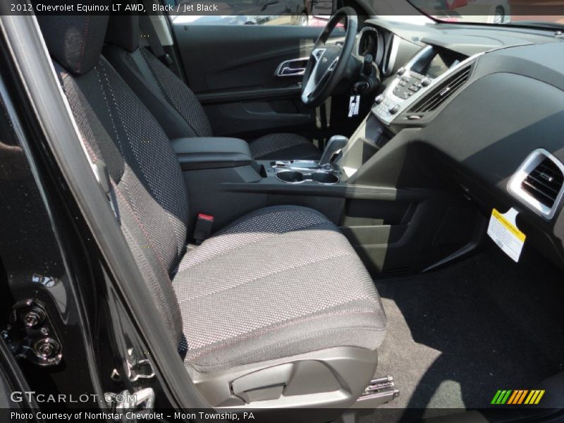 Black / Jet Black 2012 Chevrolet Equinox LT AWD
