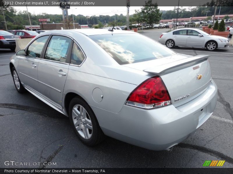 Silver Ice Metallic / Ebony 2012 Chevrolet Impala LT