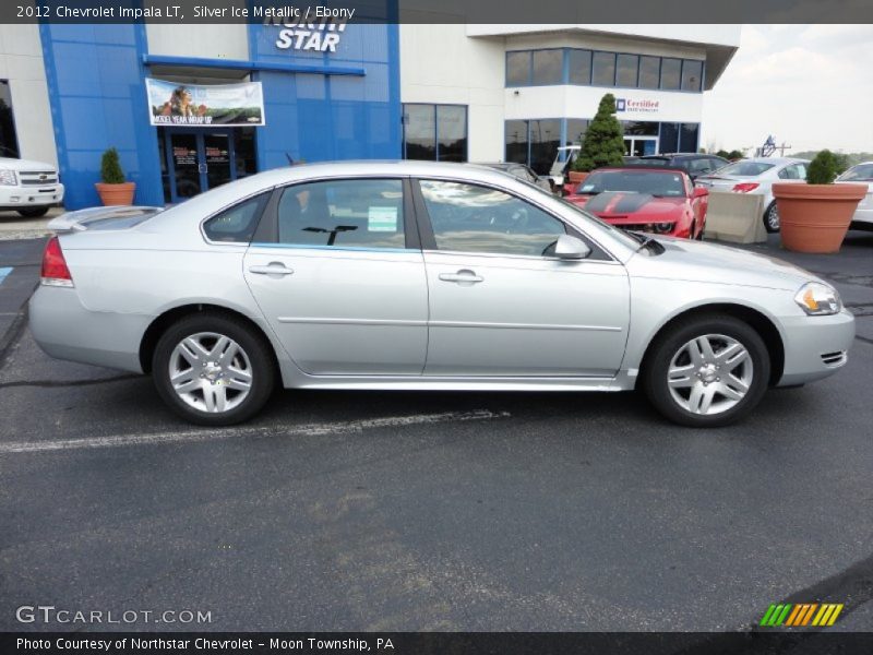 Silver Ice Metallic / Ebony 2012 Chevrolet Impala LT