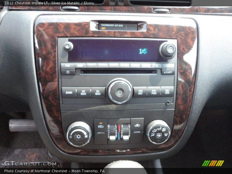 Silver Ice Metallic / Ebony 2012 Chevrolet Impala LT
