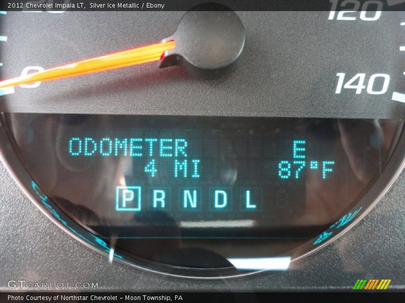 Silver Ice Metallic / Ebony 2012 Chevrolet Impala LT