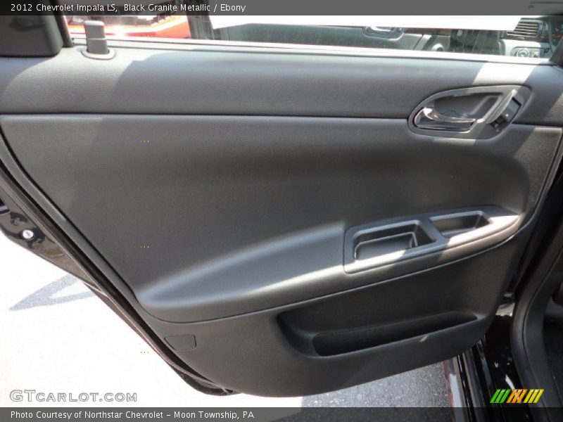 Black Granite Metallic / Ebony 2012 Chevrolet Impala LS