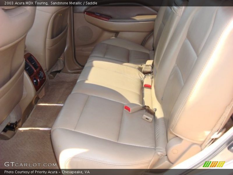  2003 MDX Touring Saddle Interior