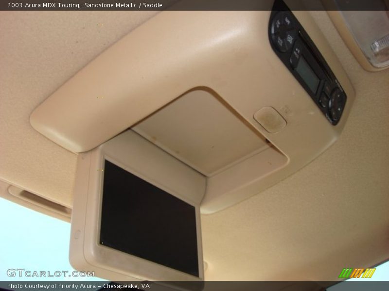 Sandstone Metallic / Saddle 2003 Acura MDX Touring