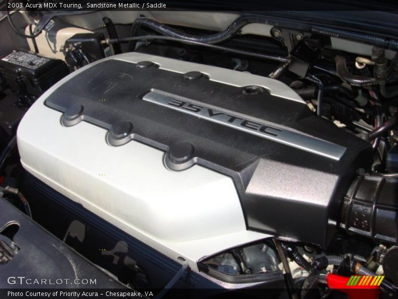  2003 MDX Touring Engine - 3.5 Liter SOHC 24-Valve V6