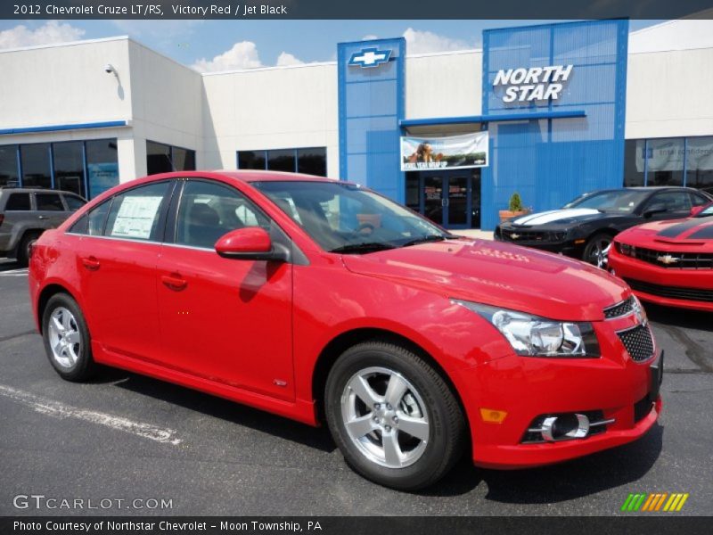 Victory Red / Jet Black 2012 Chevrolet Cruze LT/RS