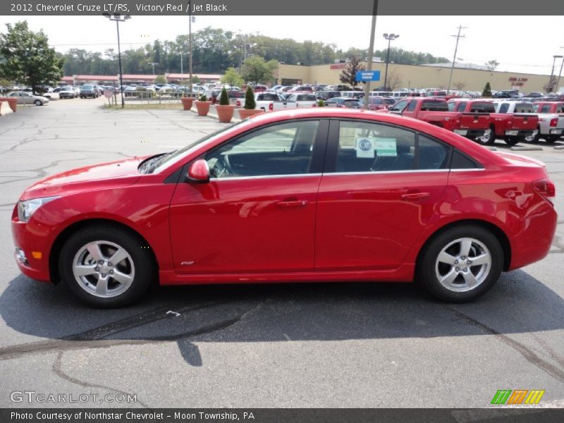 Victory Red / Jet Black 2012 Chevrolet Cruze LT/RS