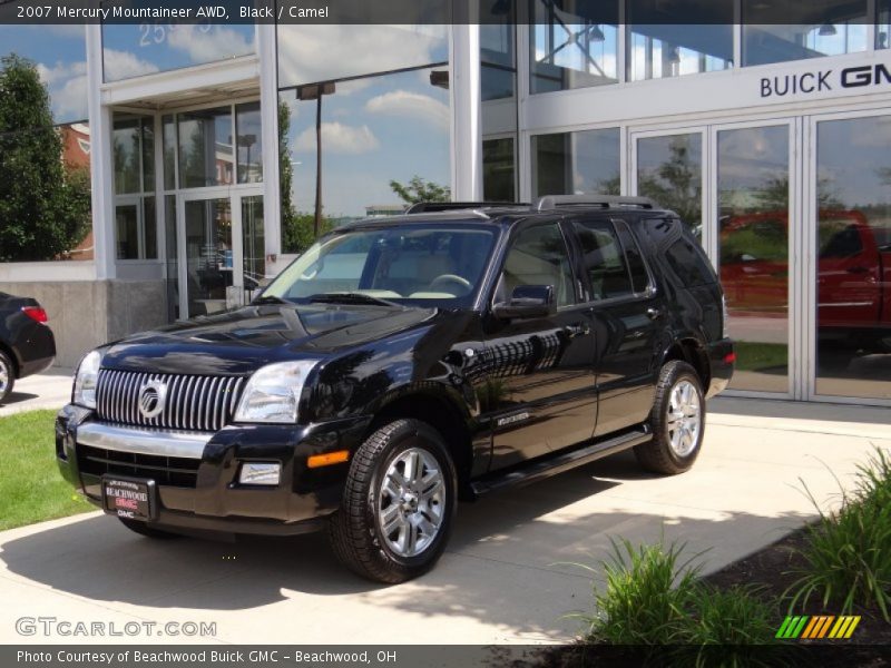 Black / Camel 2007 Mercury Mountaineer AWD