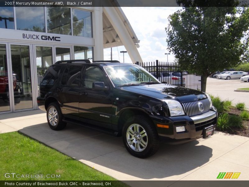 Black / Camel 2007 Mercury Mountaineer AWD
