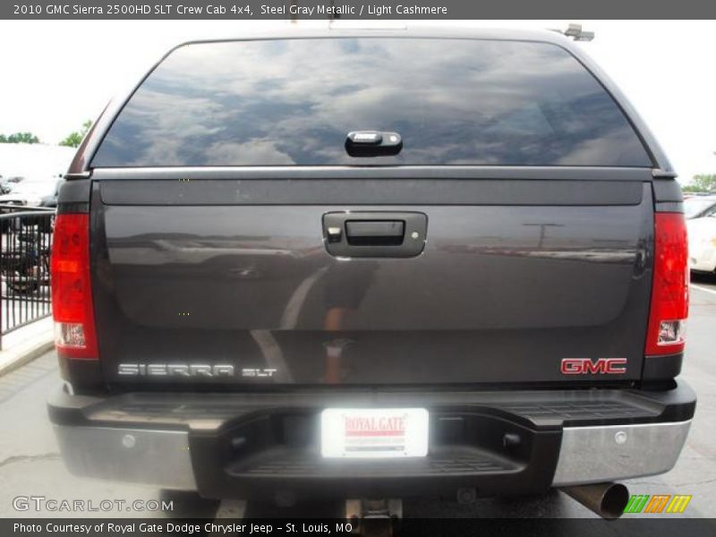 Steel Gray Metallic / Light Cashmere 2010 GMC Sierra 2500HD SLT Crew Cab 4x4