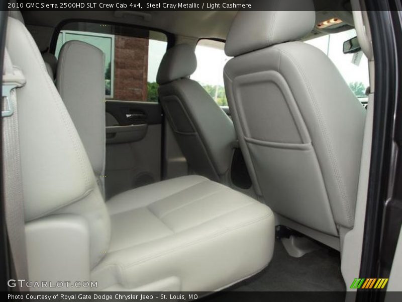 Steel Gray Metallic / Light Cashmere 2010 GMC Sierra 2500HD SLT Crew Cab 4x4