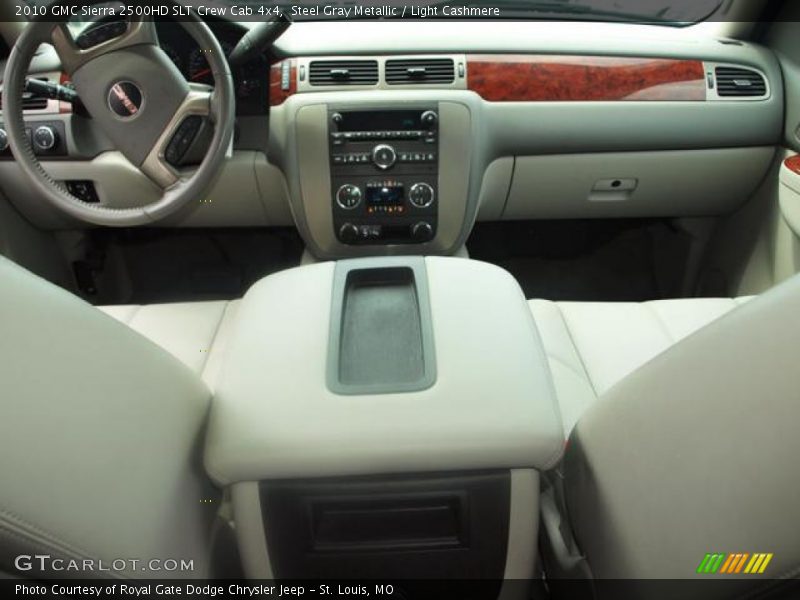 Steel Gray Metallic / Light Cashmere 2010 GMC Sierra 2500HD SLT Crew Cab 4x4