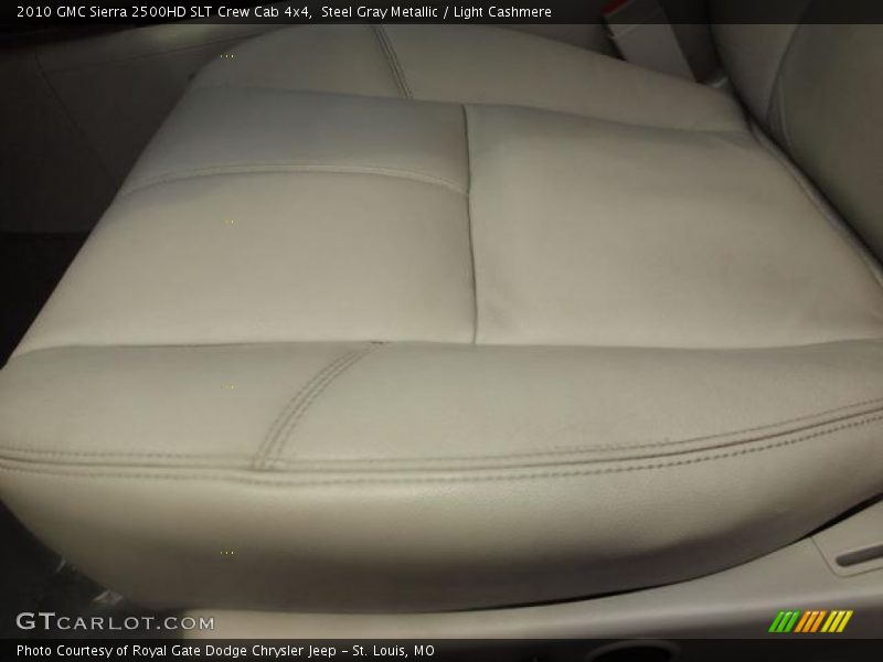 Steel Gray Metallic / Light Cashmere 2010 GMC Sierra 2500HD SLT Crew Cab 4x4
