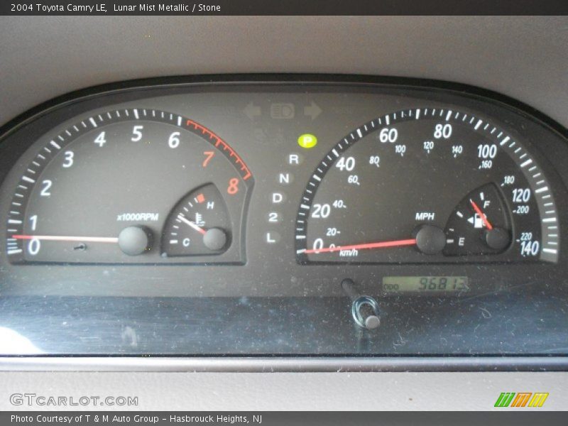 Lunar Mist Metallic / Stone 2004 Toyota Camry LE