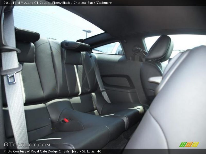  2011 Mustang GT Coupe Charcoal Black/Cashmere Interior