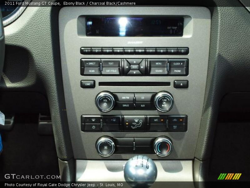 Audio System of 2011 Mustang GT Coupe