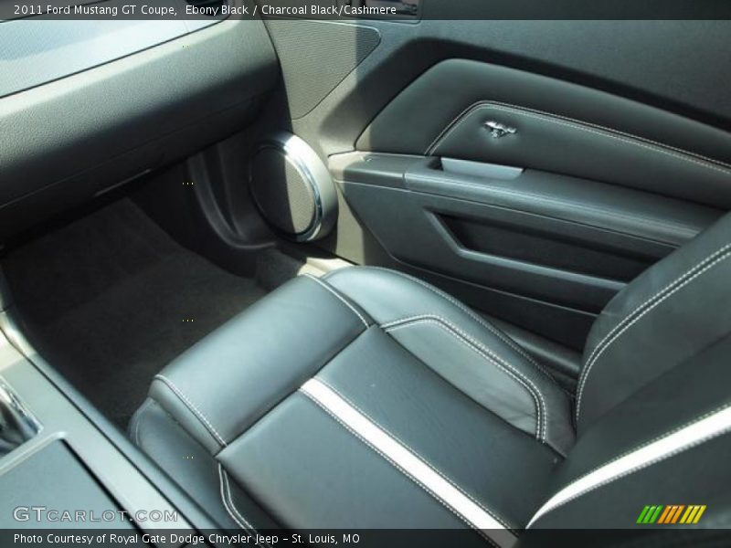 Ebony Black / Charcoal Black/Cashmere 2011 Ford Mustang GT Coupe