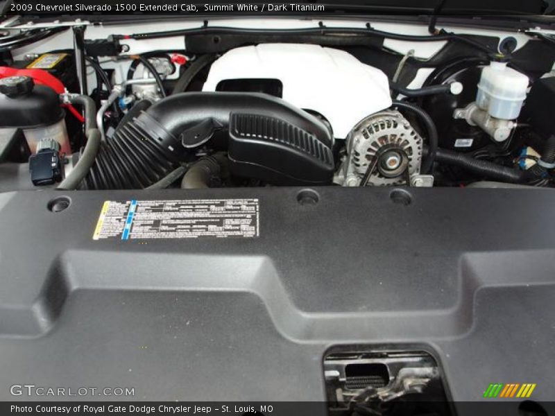  2009 Silverado 1500 Extended Cab Engine - 4.8 Liter OHV 16-Valve Vortec V8