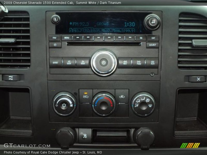 Audio System of 2009 Silverado 1500 Extended Cab