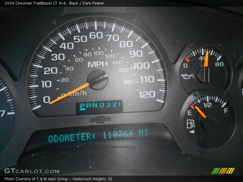 Black / Dark Pewter 2004 Chevrolet TrailBlazer LT 4x4