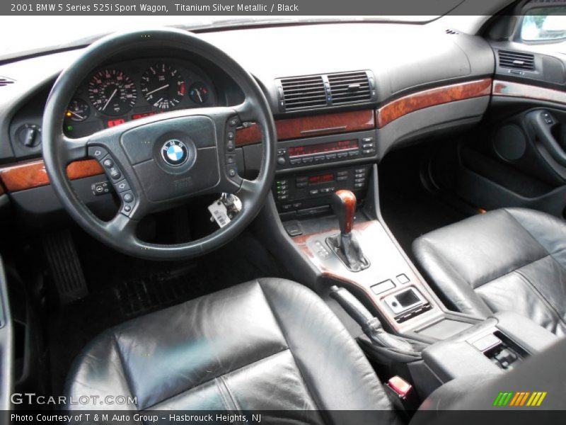 Black Interior - 2001 5 Series 525i Sport Wagon 