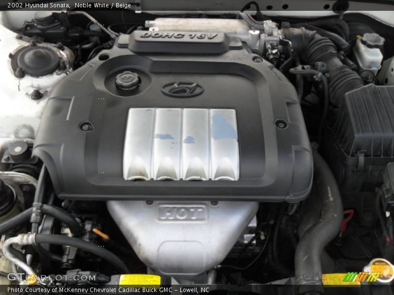  2002 Sonata  Engine - 2.4 Liter DOHC 16-Valve 4 Cylinder