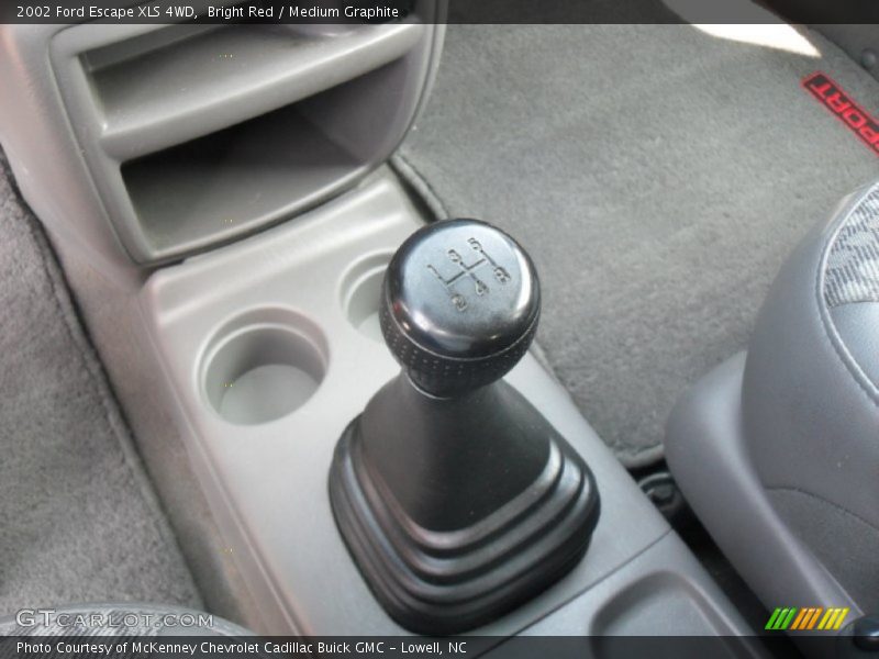  2002 Escape XLS 4WD 5 Speed Manual Shifter