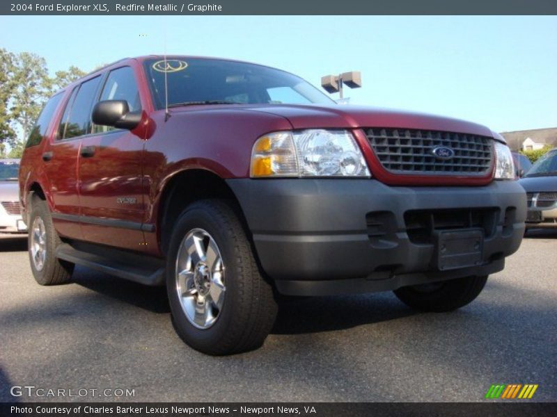 Redfire Metallic / Graphite 2004 Ford Explorer XLS