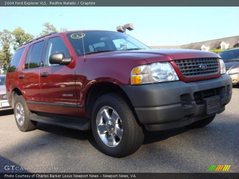 Redfire Metallic / Graphite 2004 Ford Explorer XLS