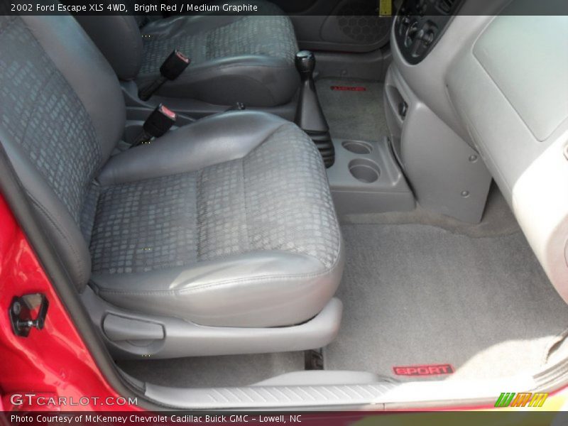 Bright Red / Medium Graphite 2002 Ford Escape XLS 4WD