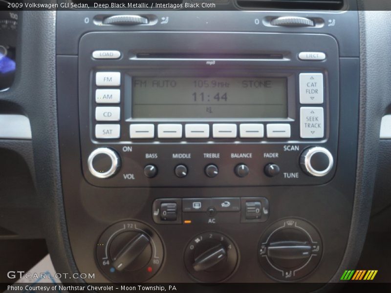 Controls of 2009 GLI Sedan
