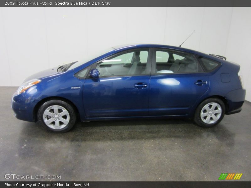 Spectra Blue Mica / Dark Gray 2009 Toyota Prius Hybrid