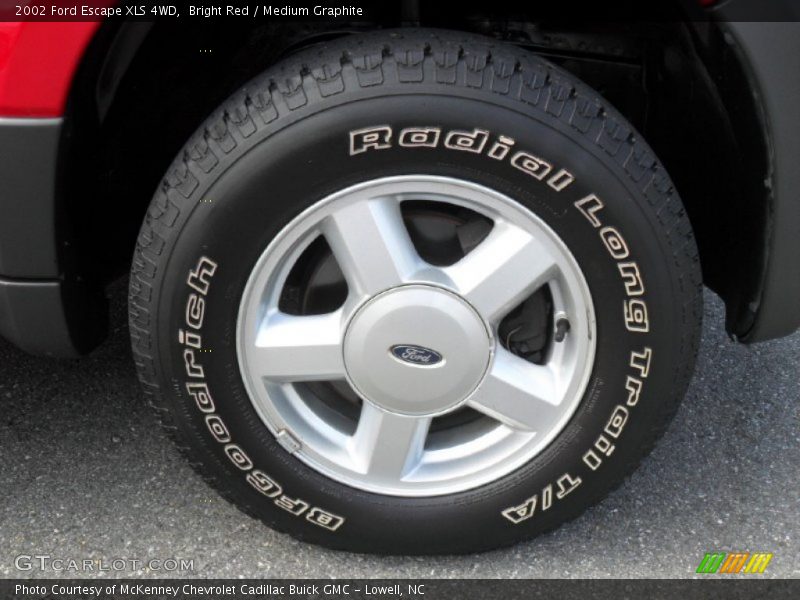  2002 Escape XLS 4WD Wheel