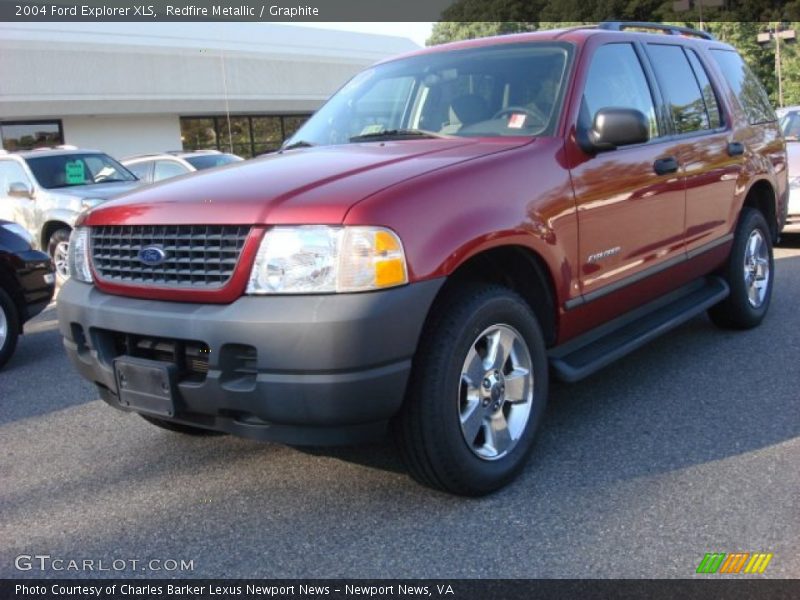 Redfire Metallic / Graphite 2004 Ford Explorer XLS