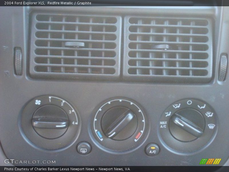 Redfire Metallic / Graphite 2004 Ford Explorer XLS