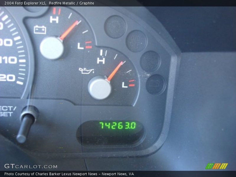 Redfire Metallic / Graphite 2004 Ford Explorer XLS