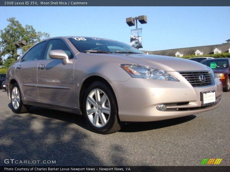 Moon Shell Mica / Cashmere 2008 Lexus ES 350