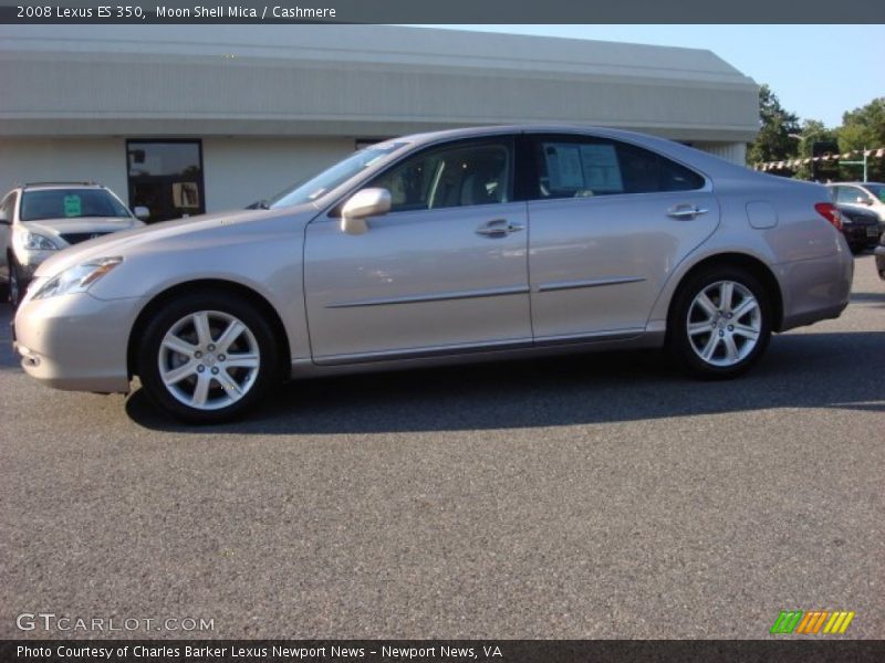 Moon Shell Mica / Cashmere 2008 Lexus ES 350