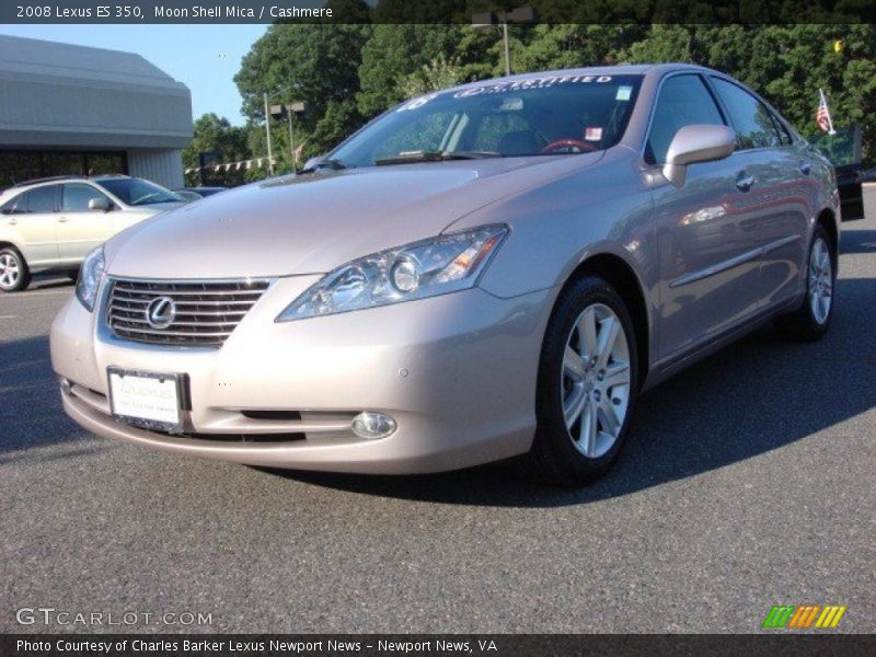 Moon Shell Mica / Cashmere 2008 Lexus ES 350