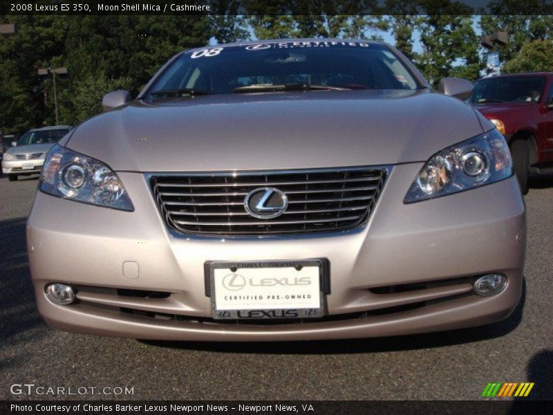 Moon Shell Mica / Cashmere 2008 Lexus ES 350