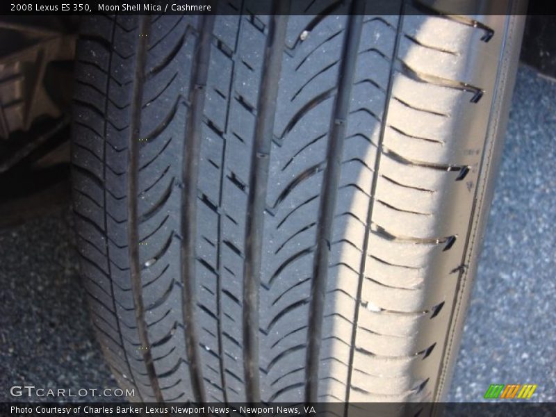 Moon Shell Mica / Cashmere 2008 Lexus ES 350
