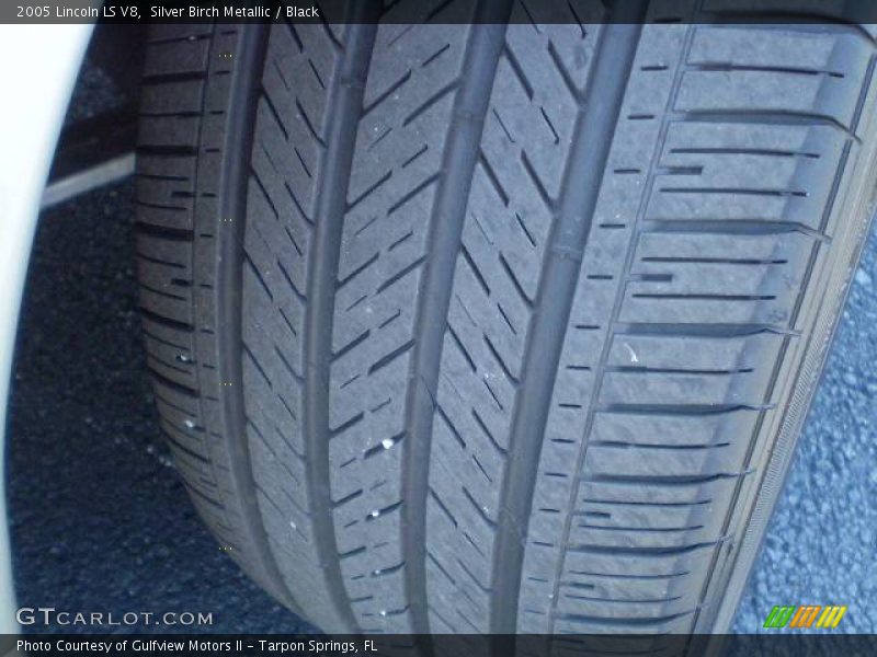 Silver Birch Metallic / Black 2005 Lincoln LS V8